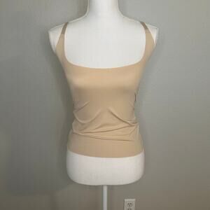 Wacoal nude halter scoop neck slip tank size S